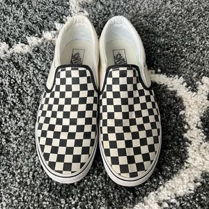 Vans Checkered Slip Ons